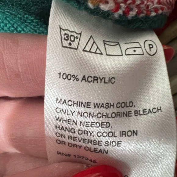 Tipsy Elves men’s large Festive Green Gingerbread Sweater, EUC, holiday party - Picture 7 of 7